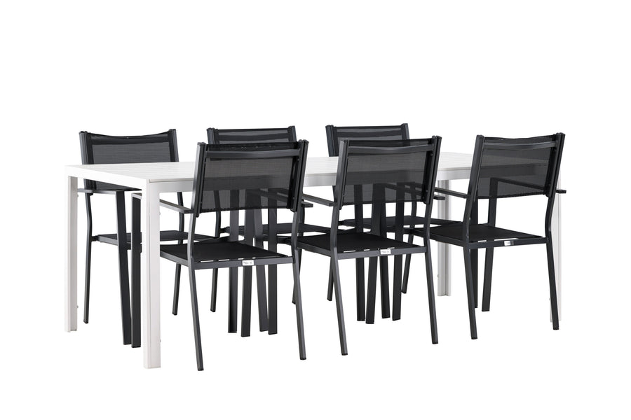 Break Rektangulær Spisegruppe 
