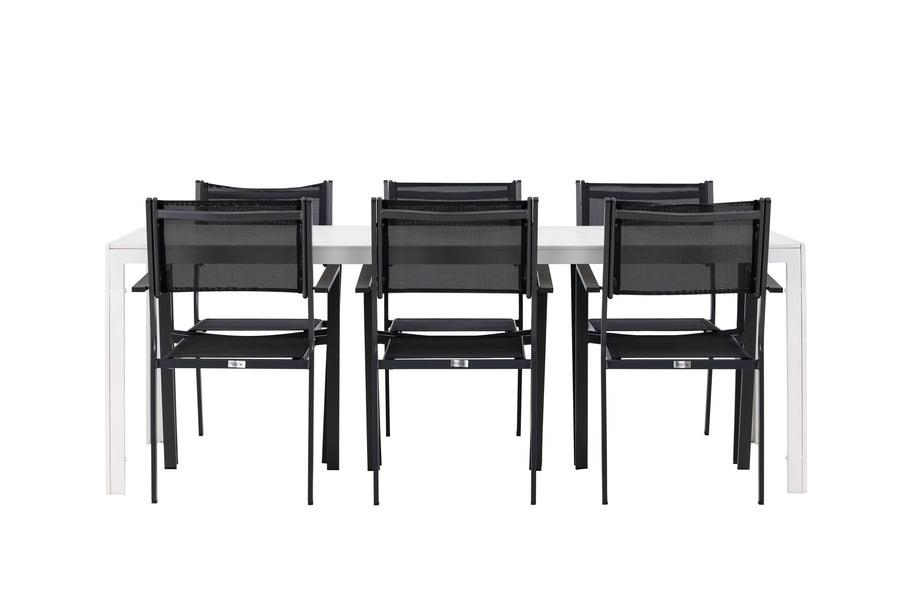 Break Rektangulær Spisegruppe 