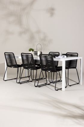 Break Rektangulær Spisegruppe 