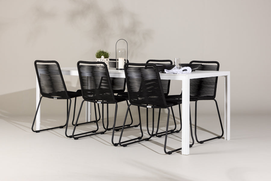 Break Rektangulær Spisegruppe 