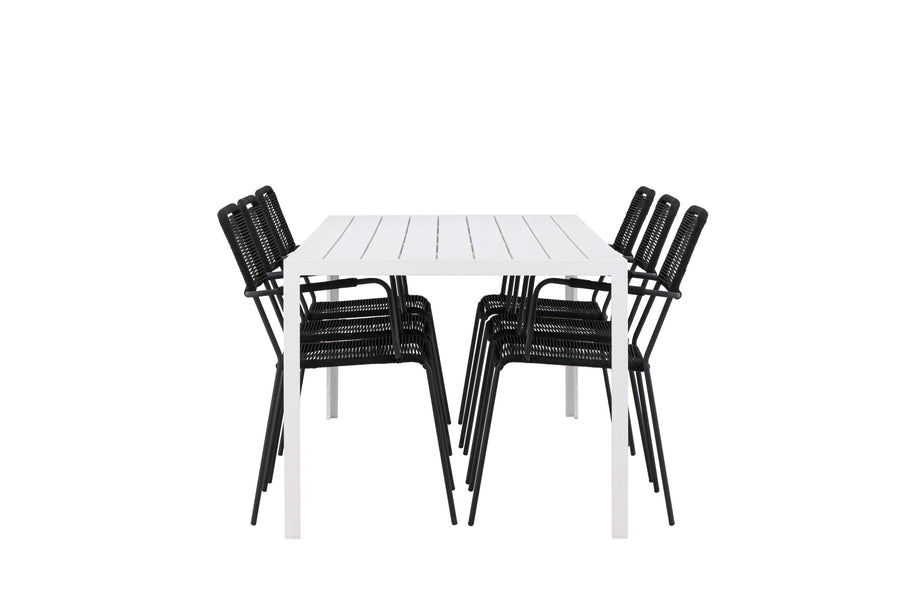Break Rektangulær Spisegruppe 