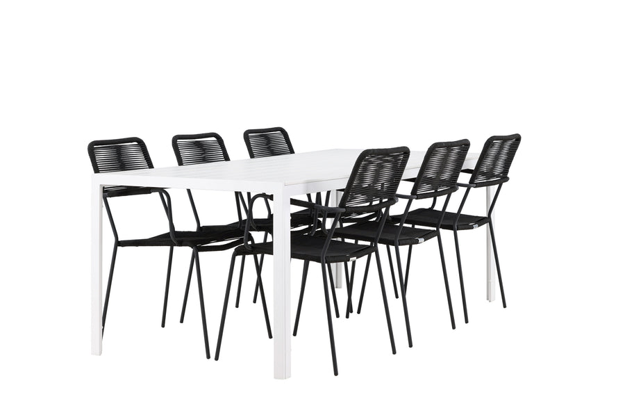 Break Rektangulær Spisegruppe 
