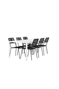 Break Rektangulær Spisegruppe 