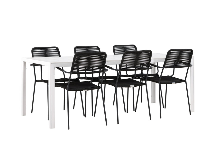 Break Rektangulær Spisegruppe 