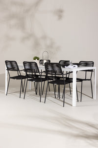 Break Rektangulær Spisegruppe 