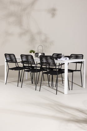 Break Rektangulær Spisegruppe 