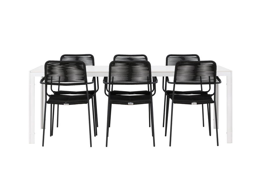 Break Rektangulær Spisegruppe 