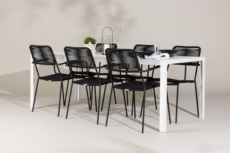 Break Rektangulær Spisegruppe 