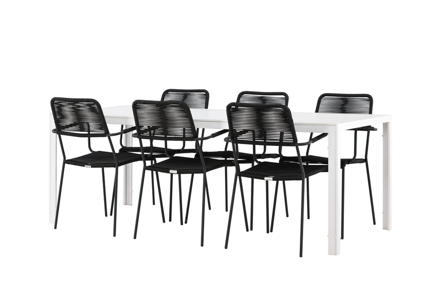 Break Rektangulær Spisegruppe 