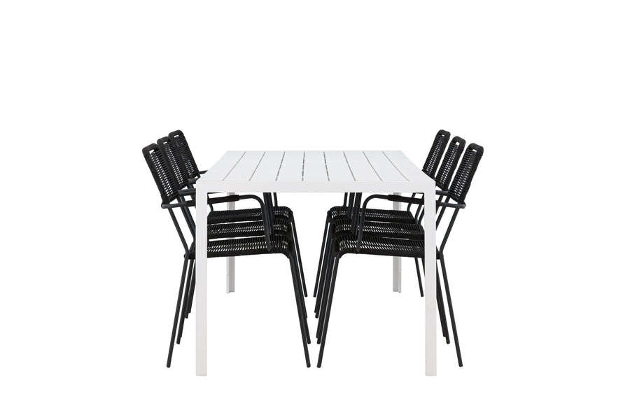 Break Rektangulær Spisegruppe 