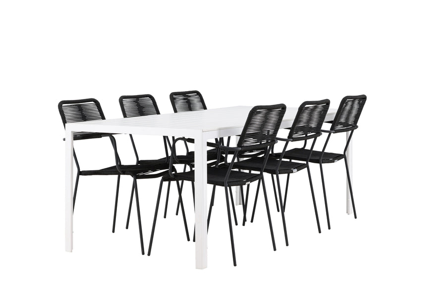 Break Rektangulær Spisegruppe 