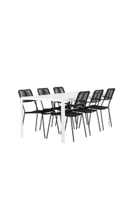 Break Rektangulær Spisegruppe 