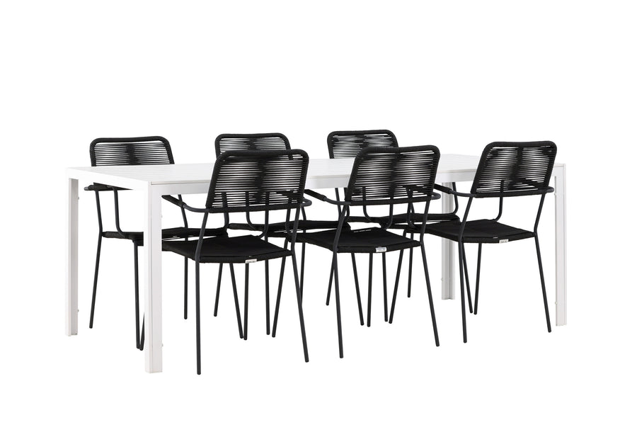 Break Rektangulær Spisegruppe 