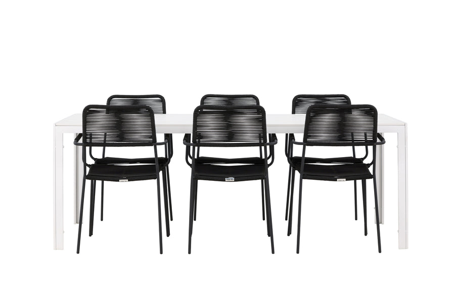 Break Rektangulær Spisegruppe 