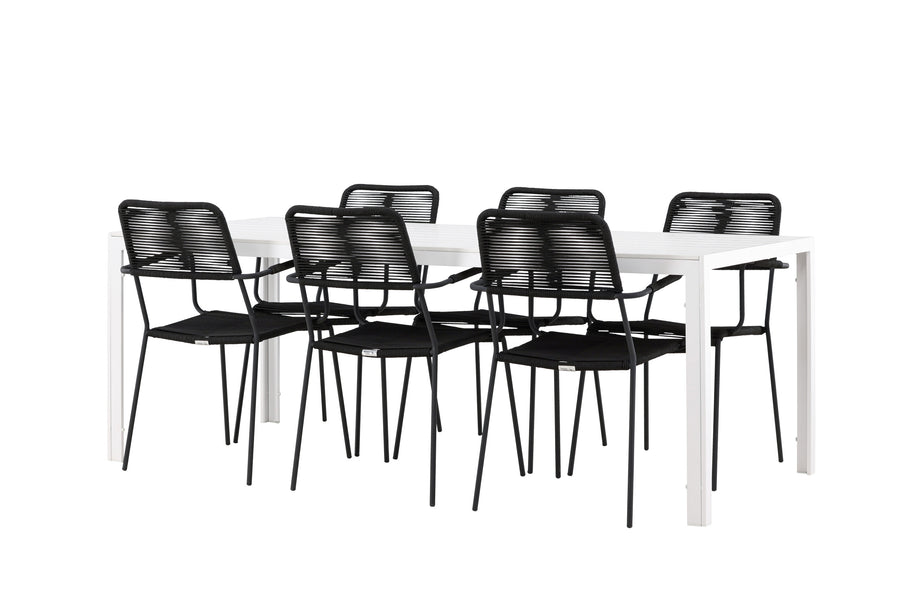 Break Rektangulær Spisegruppe 