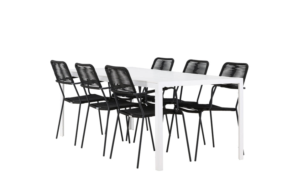 Break Rektangulær Spisegruppe 