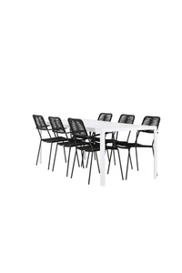 Break Rektangulær Spisegruppe 
