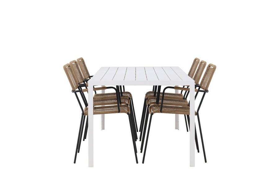 Break Rektangulær Spisegruppe 