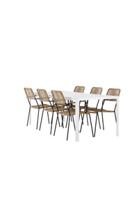 Break Rektangulær Spisegruppe 