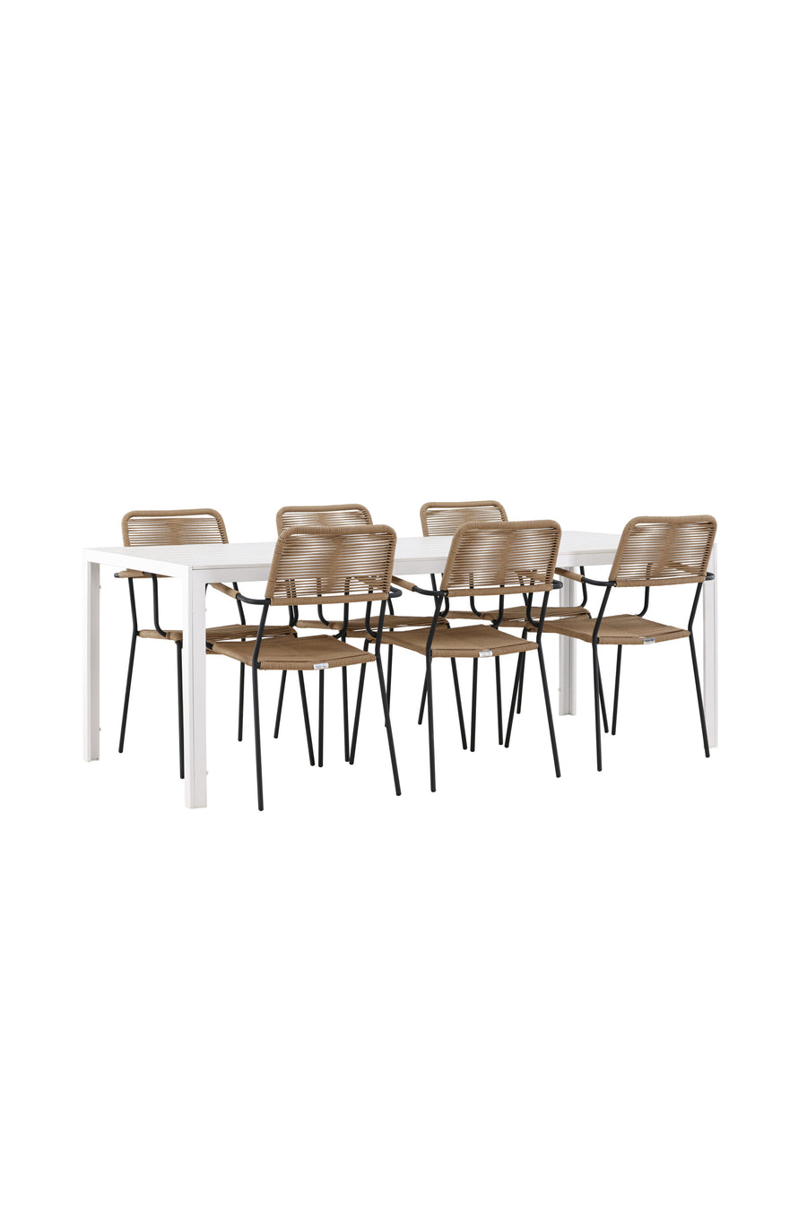 Break Rektangulær Spisegruppe 