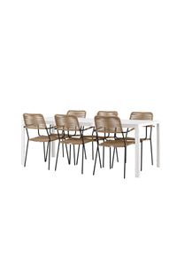 Break Rektangulær Spisegruppe 