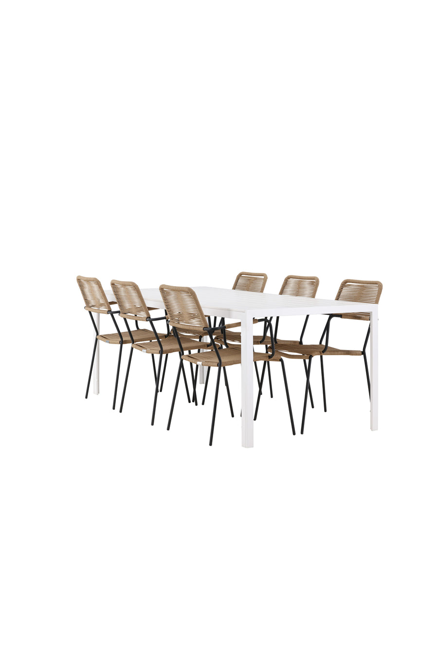 Break Rektangulær Spisegruppe 