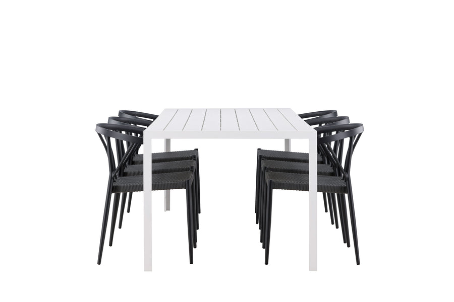 Break Rektangulær Spisegruppe 