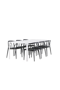 Break Rektangulær Spisegruppe 