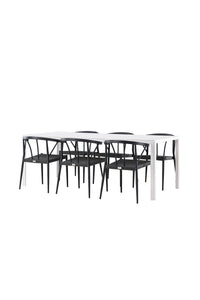 Break Rektangulær Spisegruppe 