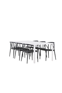 Break Rektangulær Spisegruppe 