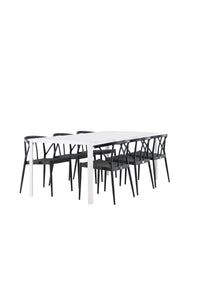 Break Rektangulær Spisegruppe 