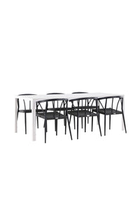 Break Rektangulær Spisegruppe 
