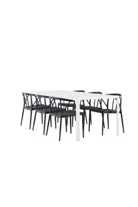 Break Rektangulær Spisegruppe 