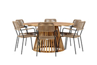 Ensemble de salle à manger rond Tucumán 