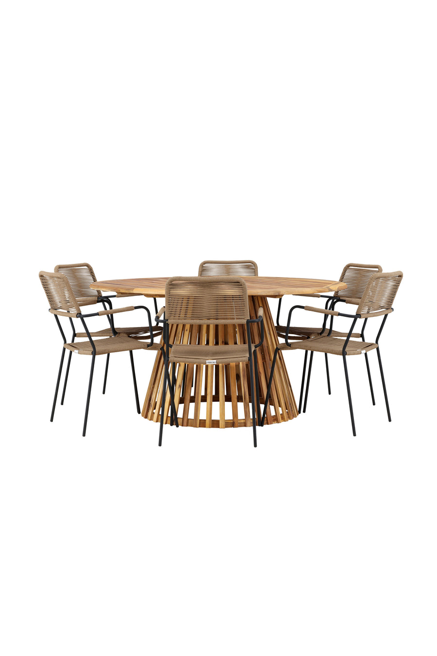 Ensemble de salle à manger rond Tucumán 