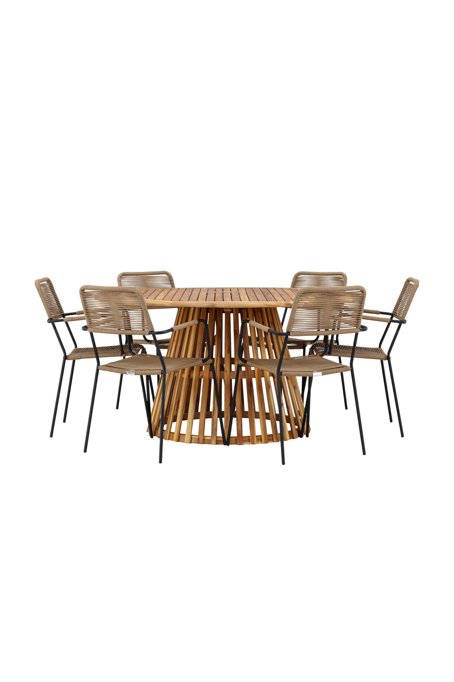 Ensemble de salle à manger rond Tucumán 
