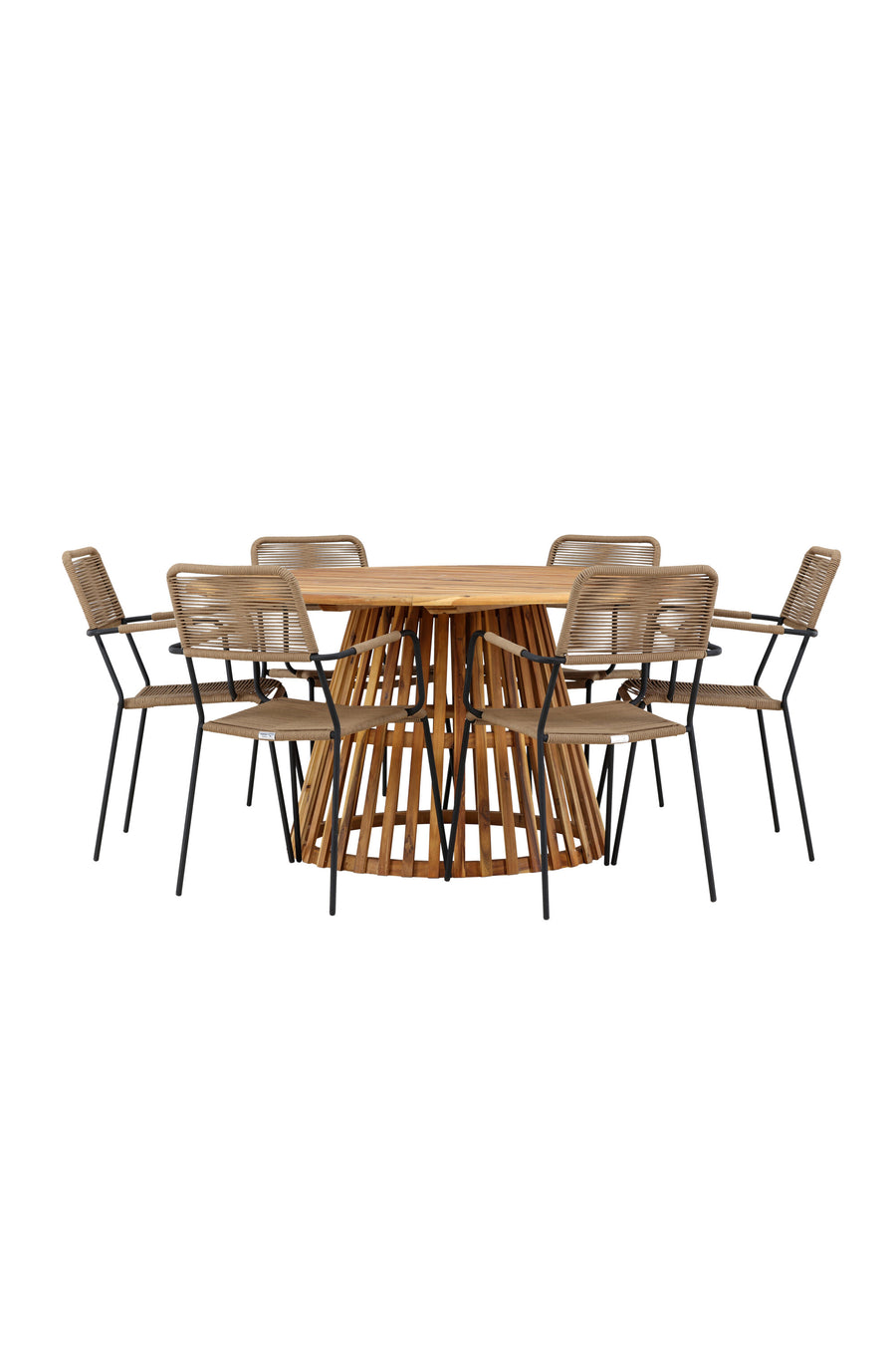 Ensemble de salle à manger rond Tucumán 
