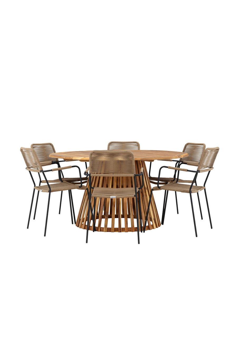 Ensemble de salle à manger rond Tucumán 