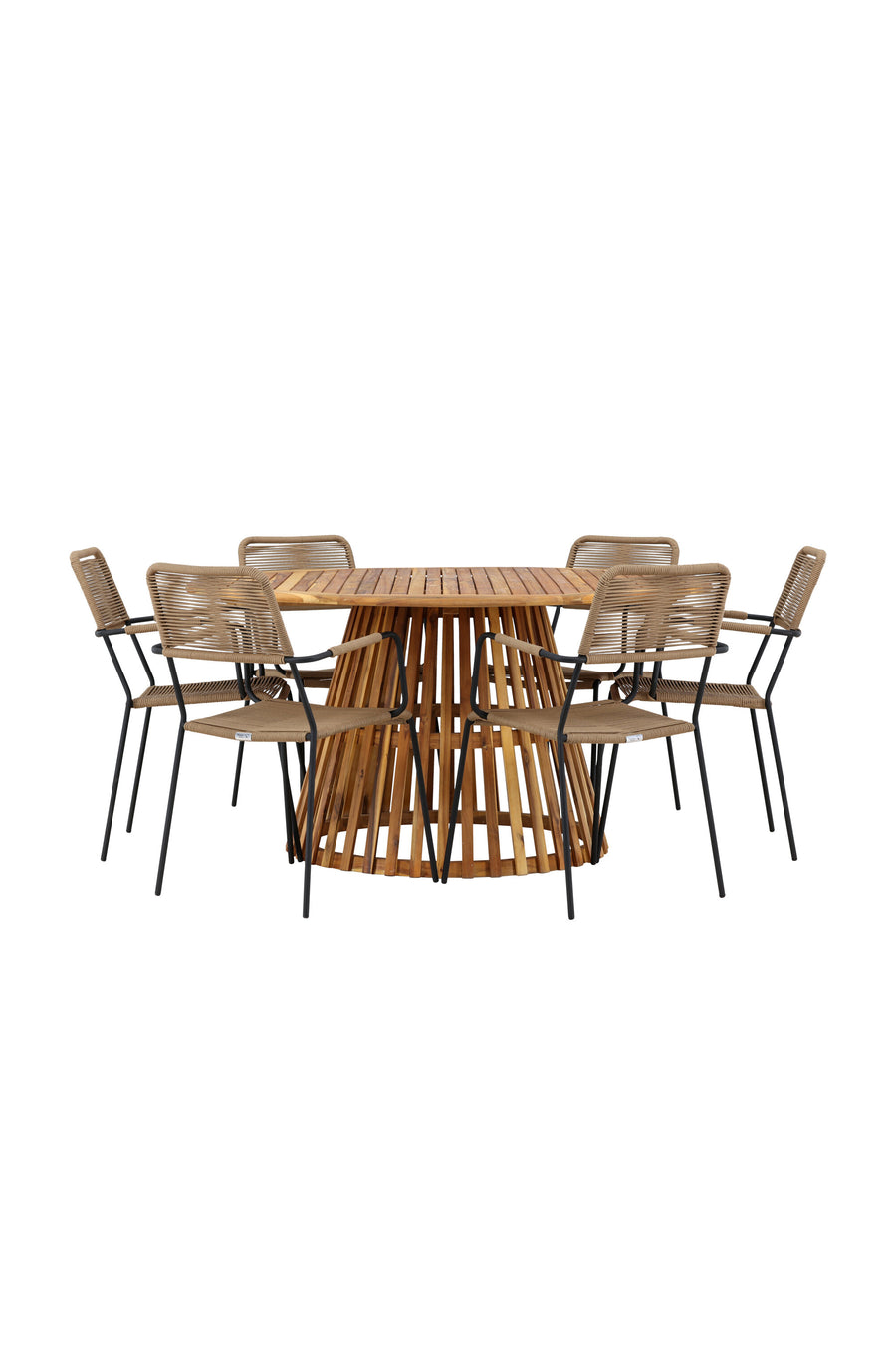 Ensemble de salle à manger rond Tucumán 