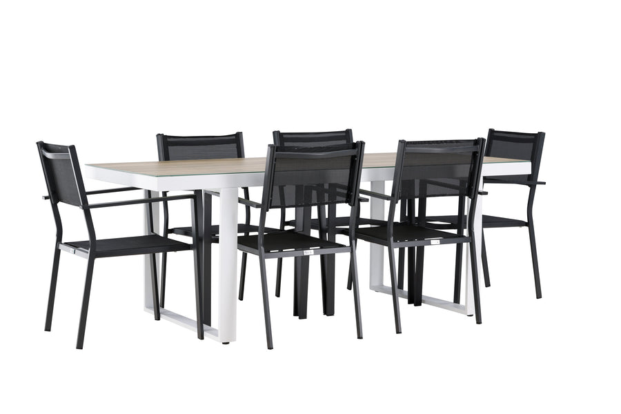 Merlo Rektangulær Spisegruppe 