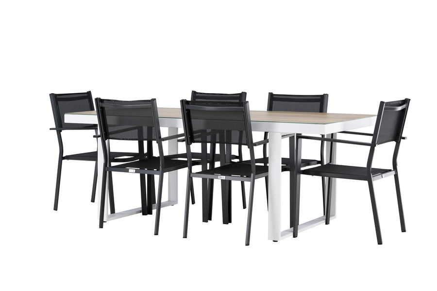 Merlo Rektangulær Spisegruppe 