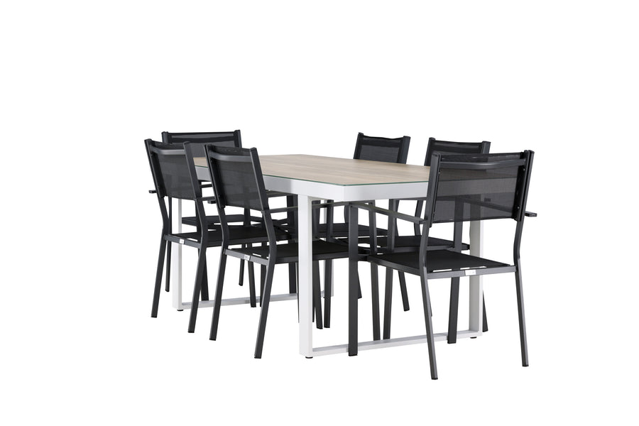 Merlo Rektangulær Spisegruppe 