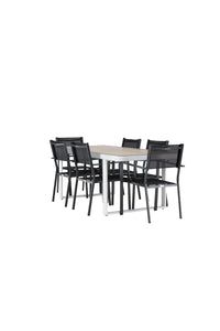 Merlo Rektangulær Spisegruppe 