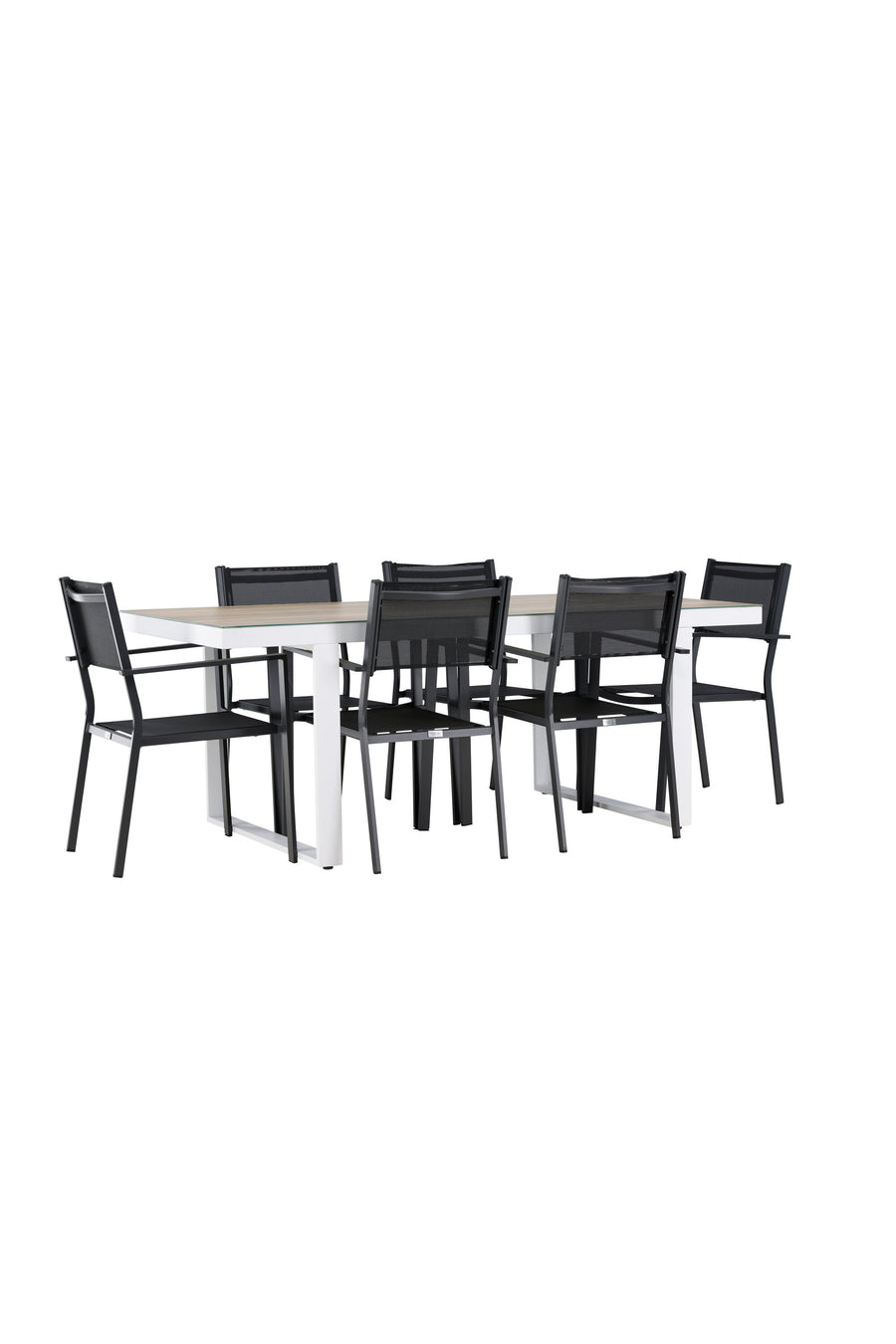 Merlo Rektangulær Spisegruppe 