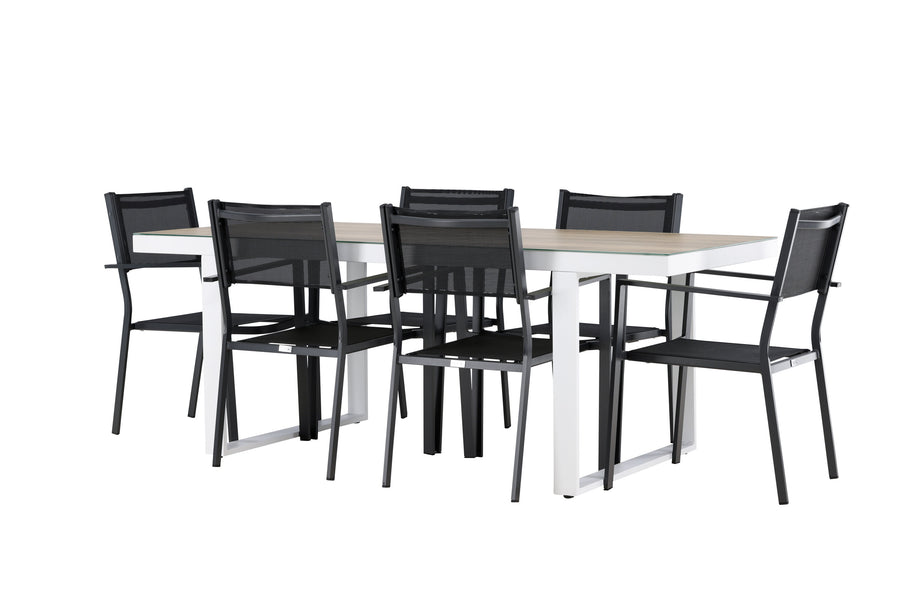 Merlo Rektangulær Spisegruppe 