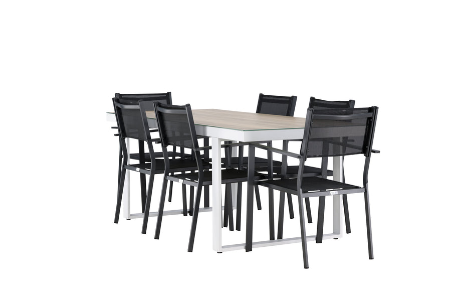 Merlo Rektangulær Spisegruppe 