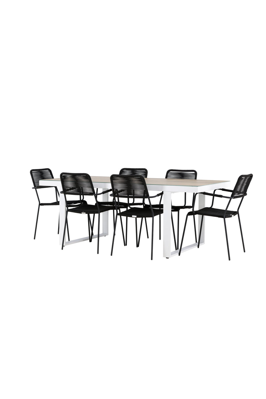 Merlo Rektangulær Spisegruppe 
