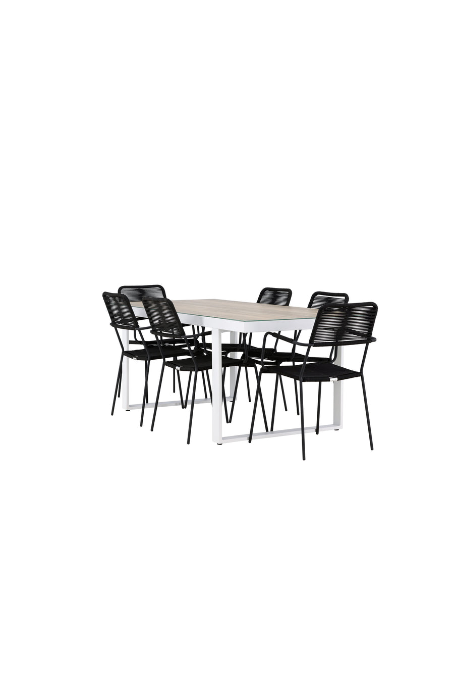 Merlo Rektangulær Spisegruppe 