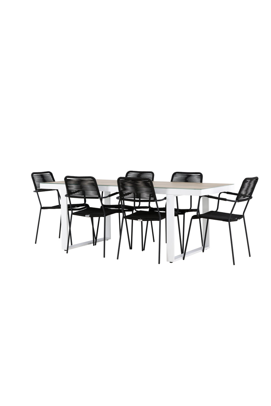 Merlo Rektangulær Spisegruppe 
