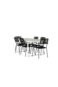 Merlo Rektangulær Spisegruppe 